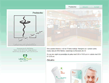 Tablet Screenshot of e-lekarna.si